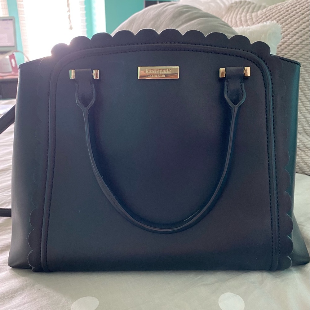 Kate Spade Linzi Maple Scalloped Purse